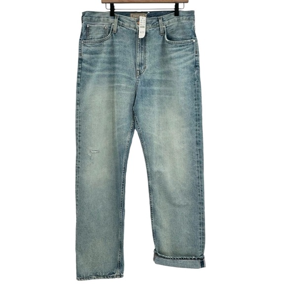 NEW J. Crew Point Sur Vista Straight Jean Pale Indigo Sash Selvedge Edition | 32 - Picture 2 of 11